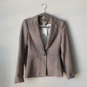 H&M Houndstooth Blazer NWT